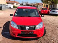 Second-hand Dacia Sandero Basis 75 CP (55 kW) 2009 Roșu Berlinǎ