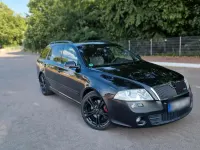 Gebraucht Skoda Octavia vRS 170 PS (125 kW) 2008 Schwarz Kombi