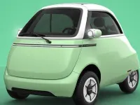 Neu Micro Microlino L7e 11 kW (16 PS) 2026 Parismint + weiß Kleinwagen
