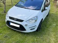 Gebraucht Ford S-MAX Titanium 140 PS (102 kW) 2013 Weiß Van / Kleinbus
