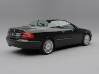 Gebraucht Mercedes CLK200 Avantgarde 163 PS (119 kW) 2005 Schwarz Cabrio