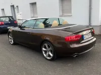Gebraucht Audi A5 Cabriolet S-Line 211 PS (155 kW) 2009 Braun Cabrio