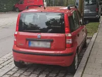 Gebraucht Fiat Panda 69 PS (50 kW) 2007 Rot Kleinwagen