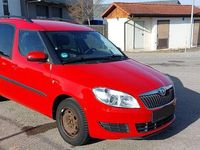 Gebraucht Skoda Roomster Active 86 PS (63 kW) 2014 Rot Van / Kleinbus