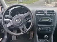 Gebraucht VW Golf VI 82 PS (60 kW) 2009 Schwarz Kleinwagen