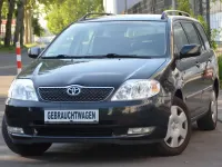 Gebraucht Toyota Corolla Sol 97 PS (71 kW) 2003 Black mica / ink Kombi