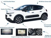 Gebraucht Citroën C3 PureTech 82 PS (60 kW) 2018 Weiß Kleinwagen