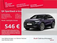 Gebraucht Audi Q4 e-tron S-Line 250 kW (340 PS) 2025 Auroraviolett metallic SUV