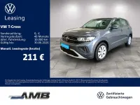 Gebraucht VW T-Cross 95 PS (69 kW) 2025 Grau SUV