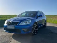 Brugt Skoda Octavia RS 200 HK (147 kW) 2012 Blå Stationcar