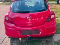 Gebraucht Opel Corsa 80 PS (58 kW) 2009 Rot Kleinwagen