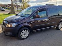 Second-hand VW Caddy Maxi 102 CP (75 kW) 2013 Negru Monovolum