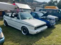 Gebraucht VW Golf Cabriolet 98 PS (72 kW) 1989 Weiß Cabrio