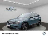 Gebraucht VW Tiguan IQ Drive 131 PS (96 kW) 2019 Petroleum blue metallic SUV