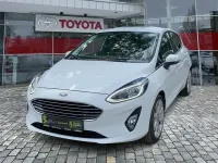 Gebraucht Ford Fiesta Titanium 101 PS (74 kW) 2019 Frostweiß Kleinwagen