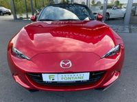 Gebraucht Mazda MX5 Sports-Line 160 PS (117 kW) 2016 Rubinrot metallic (metallic) Cabrio