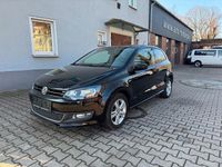 Gebraucht VW Polo Match 60 PS (44 kW) 2012 Schwarz Kleinwagen