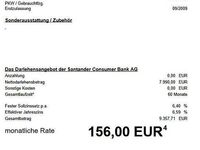 Gebraucht Audi A3 Ambition 125 PS (91 kW) 2009 Schwarz Kleinwagen