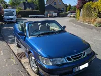 Gebraucht Saab 9-3 Cabriolet 150 PS (110 kW) 2002 Blau Cabrio
