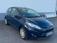 Gebraucht Ford Fiesta 60 PS (44 kW) 2012 Blau Kleinwagen