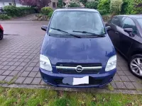 Gebraucht Opel Agila 2003 Blau Van / Kleinbus