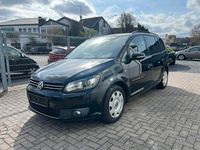 Gebraucht VW Touran Match 105 PS (77 kW) 2013 Schwarz Van / Kleinbus
