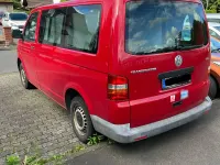 Gebraucht VW T5 Basis 105 PS (77 kW) 2004 Rot Van