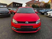 Gebraucht VW Polo Highline 110 PS (80 kW) 2015 Flashrot Kleinwagen