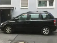 Gebraucht Kia Carnival LX 185 PS (136 kW) 2008 Schwarz Van / Kleinbus