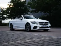 Gebraucht Mercedes C220 194 PS (142 kW) 2019 Weiß Cabrio