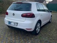 Gebraucht VW Golf VI Sport 2010 Weiß Kleinwagen