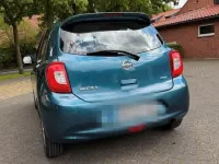 Gebraucht Nissan Micra Acenta 80 PS (58 kW) 2013 Blau Kleinwagen
