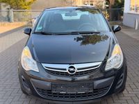Gebraucht Opel Corsa Edition 69 PS (50 kW) 2012 Schwarz Kleinwagen