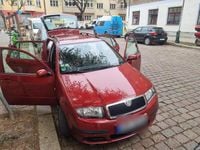 Gebraucht Skoda Fabia 80 PS (58 kW) 2007 Rot Kombi