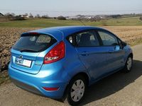Gebraucht Ford Fiesta Trend 82 PS (60 kW) 2010 Blau Kleinwagen