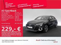 Gebraucht Audi A3 Advanced 204 PS (150 kW) 2022 Mythosschwarz metallic Limousine