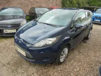 Gebraucht Ford Fiesta Trend 60 PS (44 kW) 2009 Blazerblau Kleinwagen