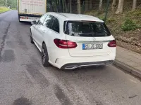 Gebraucht Mercedes C180 AMG line 156 PS (114 kW) 2020 Weiß Limousine
