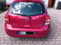 Gebraucht Nissan Micra 80 PS (58 kW) 2012 Rot Kleinwagen