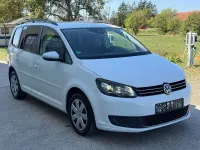Gebraucht VW Touran 105 PS (77 kW) 2014 Weiß Van / Kleinbus