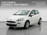 Gebraucht Fiat Punto Pop 77 PS (56 kW) 2012 Weiß Kleinwagen
