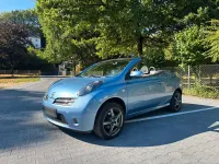 Gebraucht Nissan Micra 88 PS (64 kW) 2005 Blau Cabrio