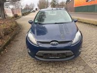 Gebraucht Ford Fiesta Trend 60 PS (44 kW) 2011 Blau Kleinwagen