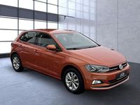 Gebraucht VW Polo Highline 110 PS (80 kW) 2018 Orange Limousine