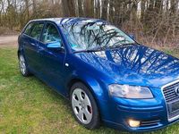 Gebraucht Audi A3 Sportback Ambition 105 PS (77 kW) 2004 Blau Kleinwagen