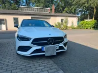 Gebraucht Mercedes CLA220 AMG line 190 PS (139 kW) 2021 Weiß Coupé