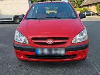 Gebraucht Hyundai Getz 67 PS (49 kW) 2008 Rot Kleinwagen