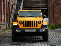 Gebraucht Jeep Wrangler Sahara 272 PS (200 kW) 2021 Orange SUV