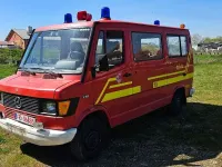 Gebraucht Mercedes T1 105 PS (77 kW) 1991 Rot Van