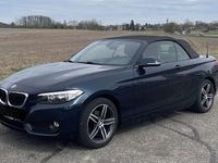 Gebraucht BMW 218 Advantage 136 PS (100 kW) 2017 Blau Cabrio